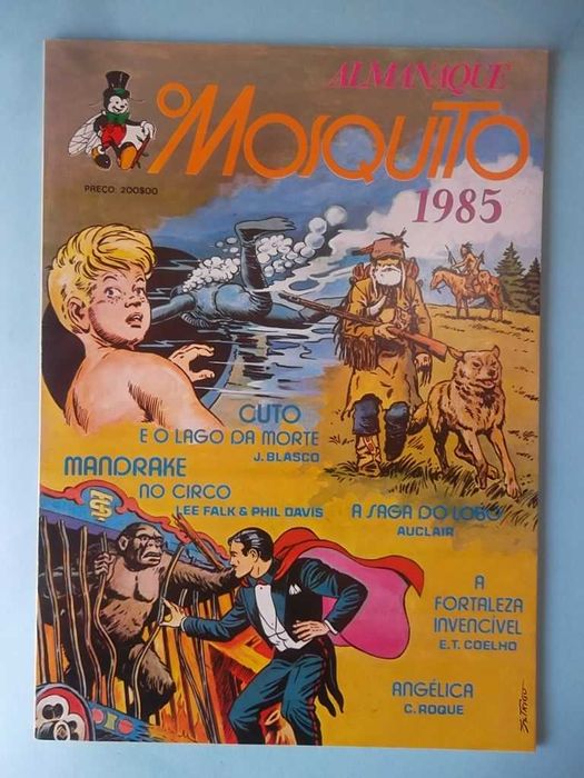 O MOSQUITO - 4 Almanaques (completo) mais 1 revista.