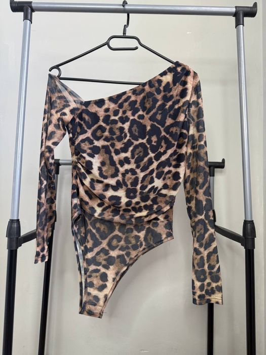 Damskie body w panterkę (Leopard Print) – Stan Idealny!