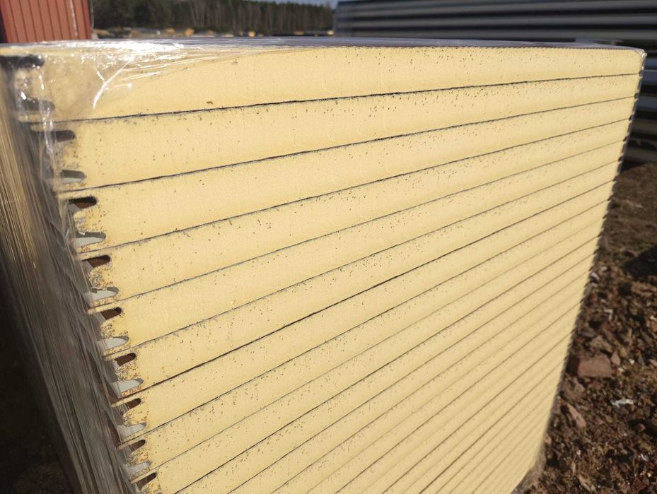 Płyty warstwowe ścienne oraz dachowe