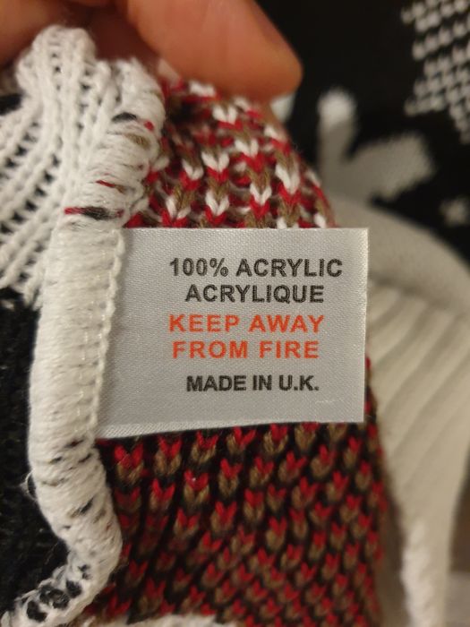 Sweter świąteczny unisex M renifer