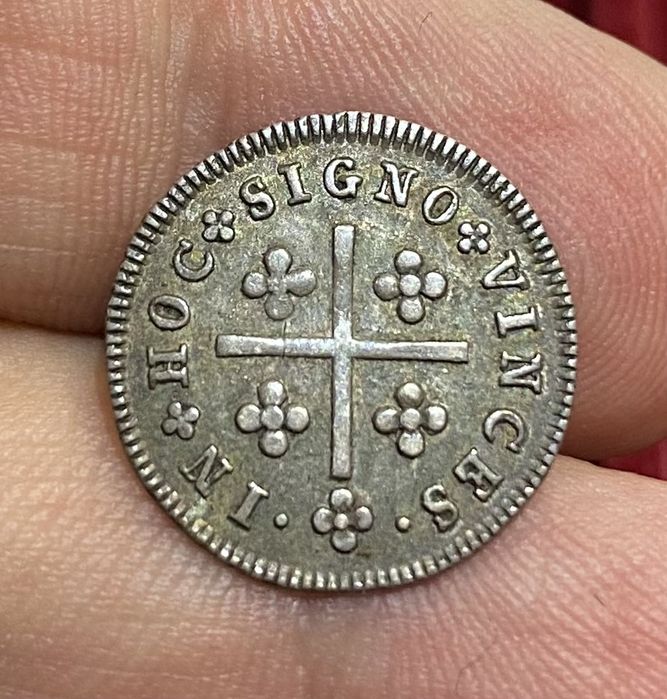 Moeda 169 - 1/2 Tostao D MIGUEL I