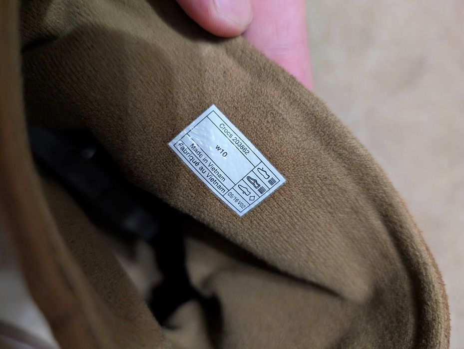 Женские деми сапожки, полусапожки Crocs, розмір W10(40-41) 26,5 см.