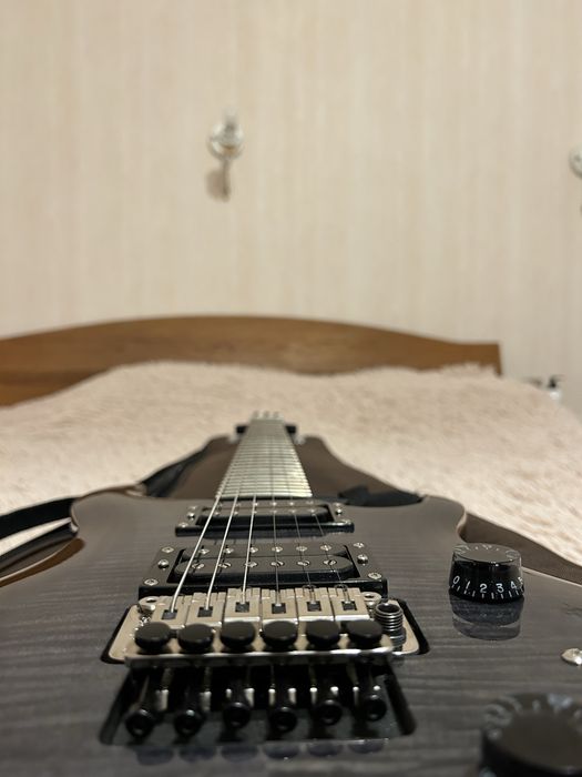 PRS SE Custom 24 Floyd Rose Charcoal Burst — состояние новой