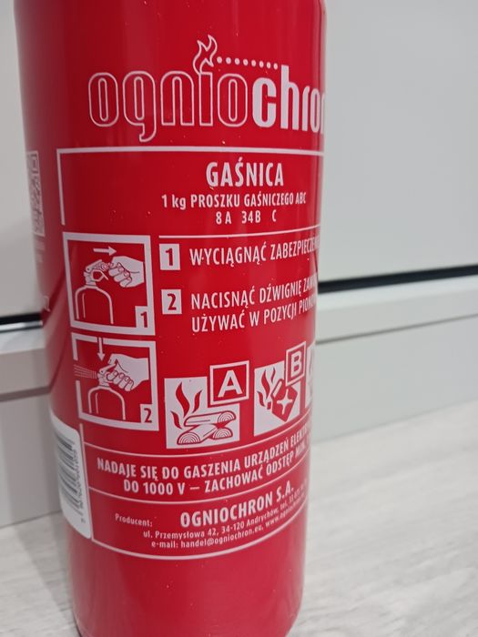 Gaśnica Ogniochron 1kg / NOWA