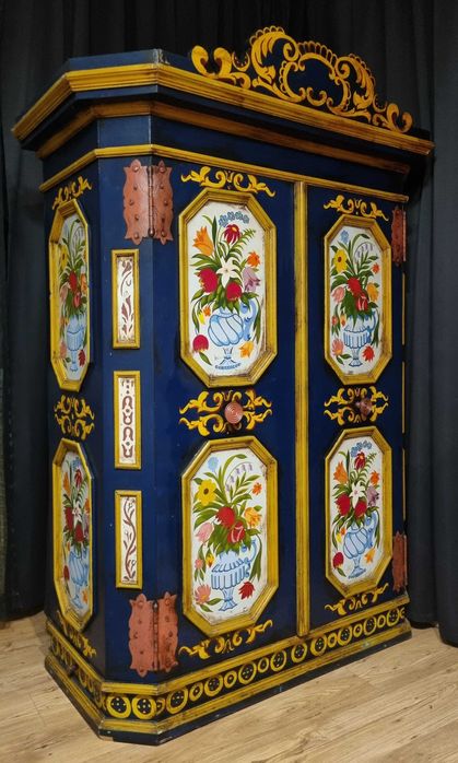 Szafa ręcznie malowana oryginał Antyk
