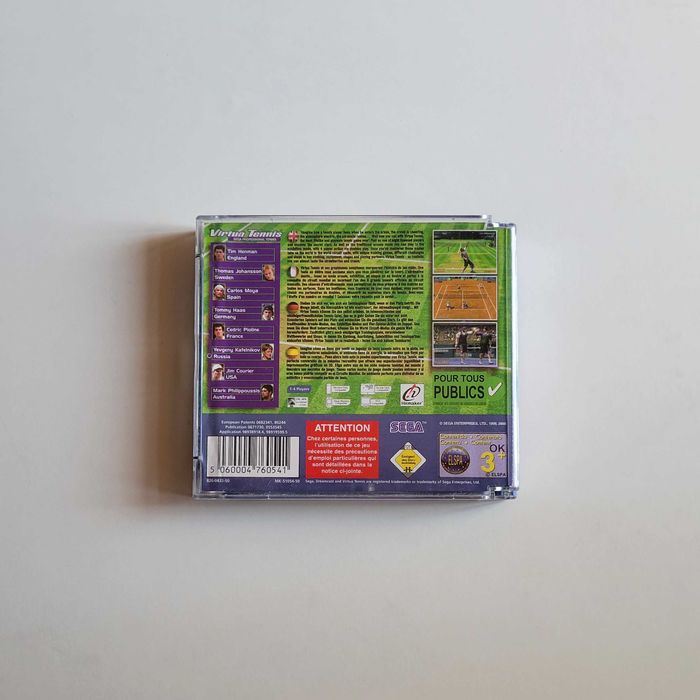 Virtua Tennis Dreamcast pal uk [completo]