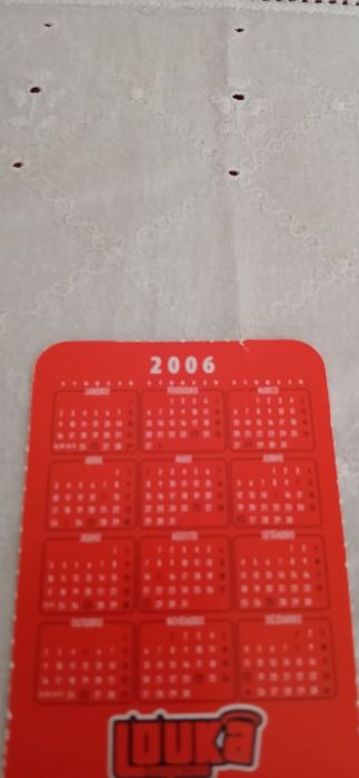 Calendário  Bob Marley, de 2006
