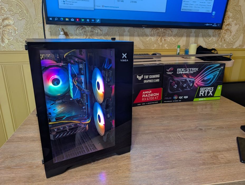 Ryzen5 5600 ; RTX 3070 GB; RAM 32GB ; SSD 1TB ; Компьютер игровой