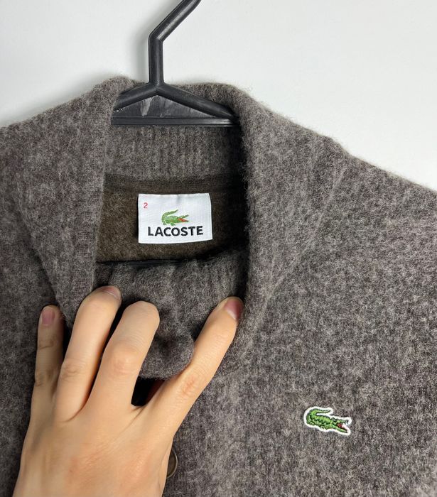 Sweter Lacoste Cashmere / Wool Small Logo