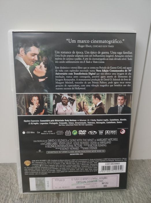 E tudo o vento levou - Edição 70° Aniversário