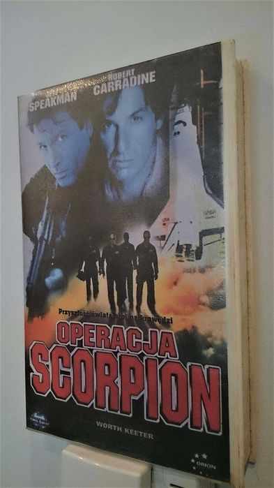 Okrutne Prawo -  OPERACJA SCORPION - Rycerz Uliczny  - VHS Filmy Magnetowid