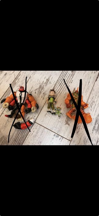 Бен тен  Ben 10 - машина, фигурки, мотоцикл