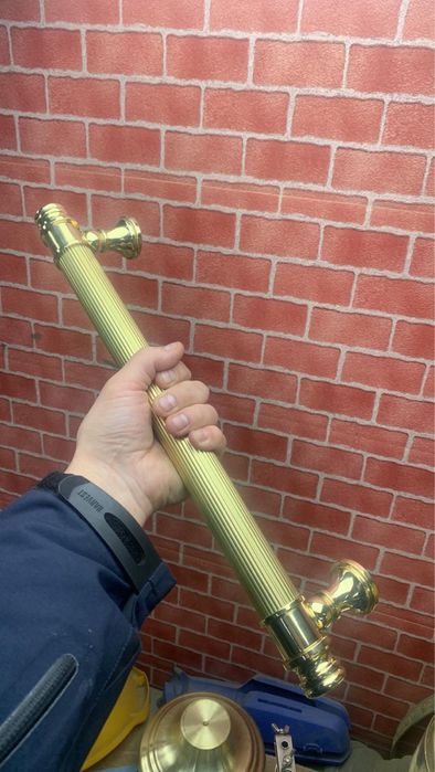 Великі Латунні Дверні Ручки Скоби, Дуже Якісні, Довжину робим будь яку