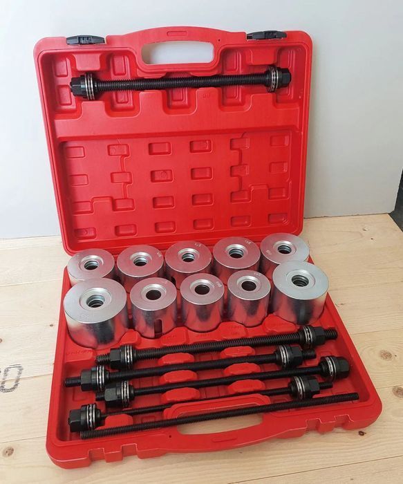 Conjunto Extratores Rolamentos Cinoblocos Manual Universal - 27 peças