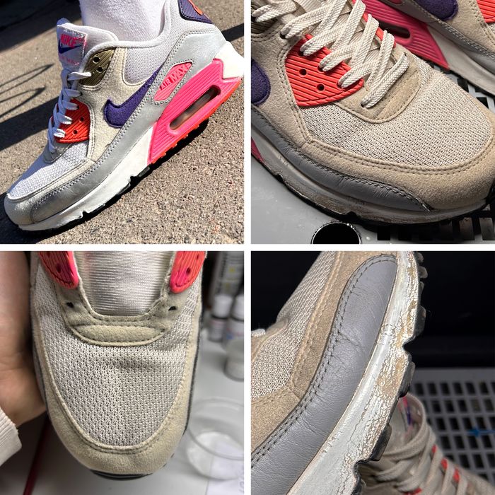 Покраска и химчистка обуви, подошвы, замши и кожи. Перекраска обуви.