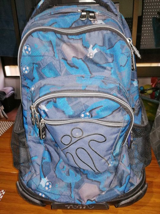 Trolley - Mochila escolar com rodas - Totto