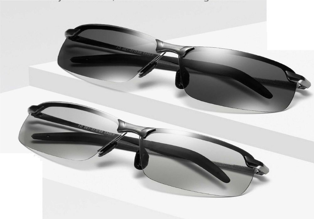 metalowe okulary męskie przeciw słoneczne spolaryzowane