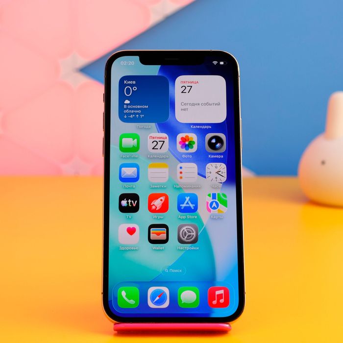 Смартфон Apple iPhone 12 Pro 128GB Gold (158487) Б/У З ГАРАНТІЄЮ