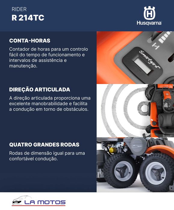 Rider Husqvarna R 214 TC Comfort Edition