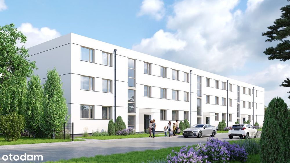 2 pokoje 43 m² z tarasem 10 m² | Bezpośrednio od dewelopera