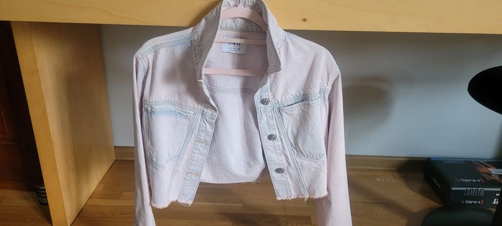 Katana kurtka jeansowa dziewczęca Zara rozm.152