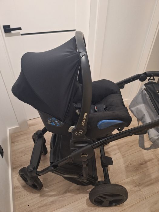 Wózek Junama Diamond 2w1 + fotelik Maxi Cosi