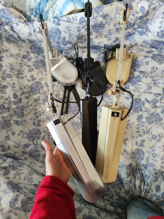 лампа настольная светильник поворотна led ccflгнучка