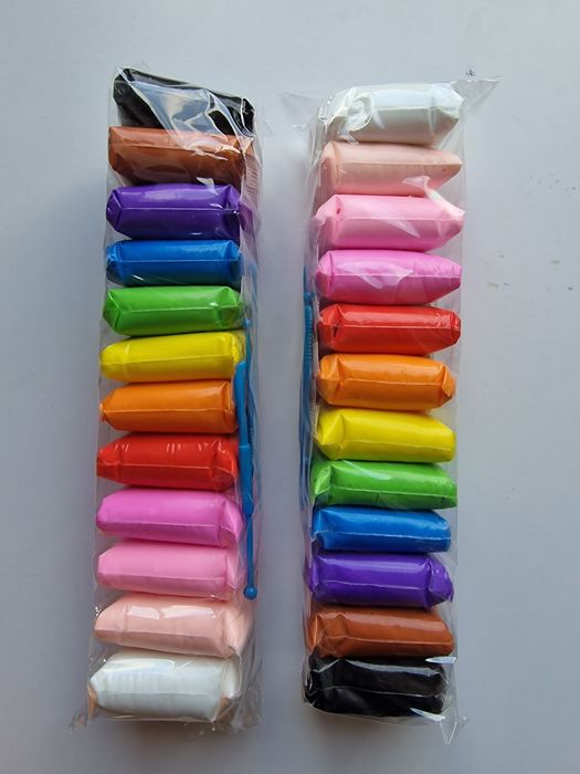 Piankolina magiczna masa 24sztuki ciastolina plastelina