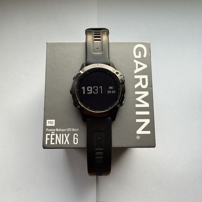 Garmin Fenix 6 Pro 47mm Zegarek Sportowy GPS