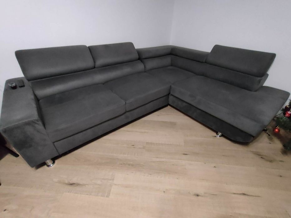 Narożnik z funkcją spania