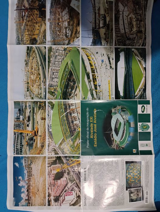 Poster Oficial do Estádio de Alvalade XXI (Sporting)