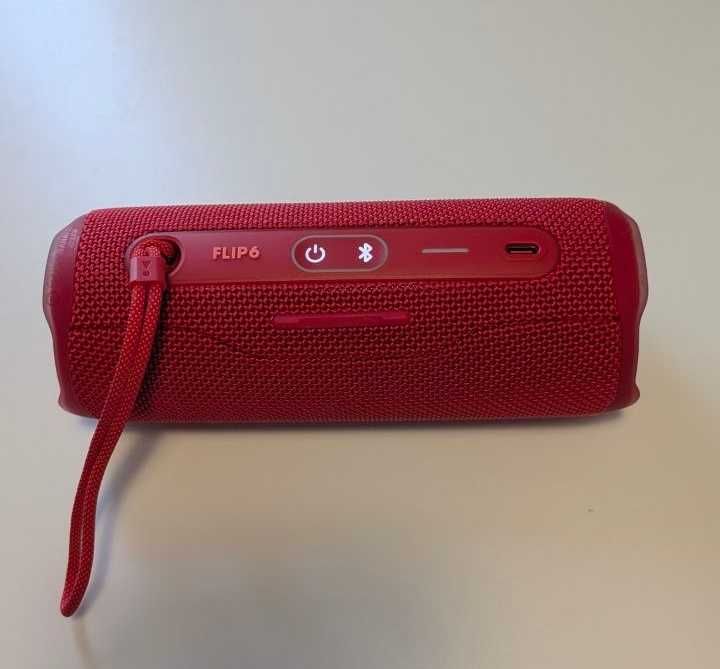 JBL Flip 6 Vermelha (Original - Versão TL)