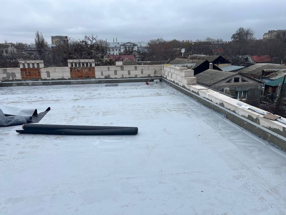 Машинная штукатурка стен Николаев стяжка мягкая кровля и профнастил