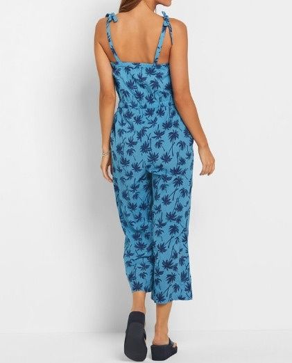 B.P.C. letni bawełniany kombinezon w palmy r.36