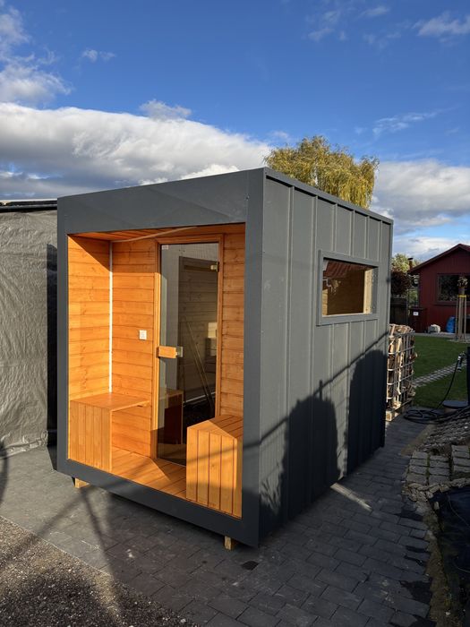 Sauna Ogrodowa z pełnym wyposażeniem