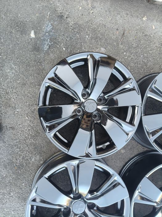Alufelgi czarne 16 4x108 et 20 peugeot 2008  citroen wysyłka