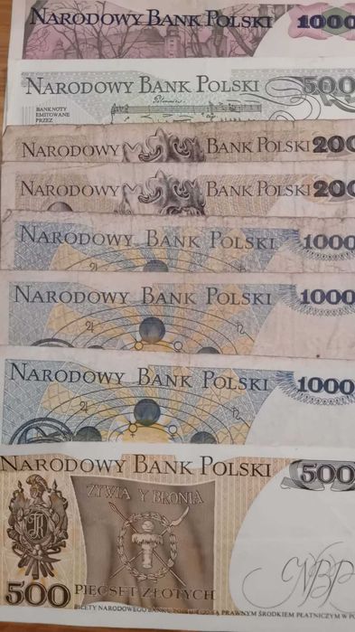 Sprzedam banknoty  z Polski