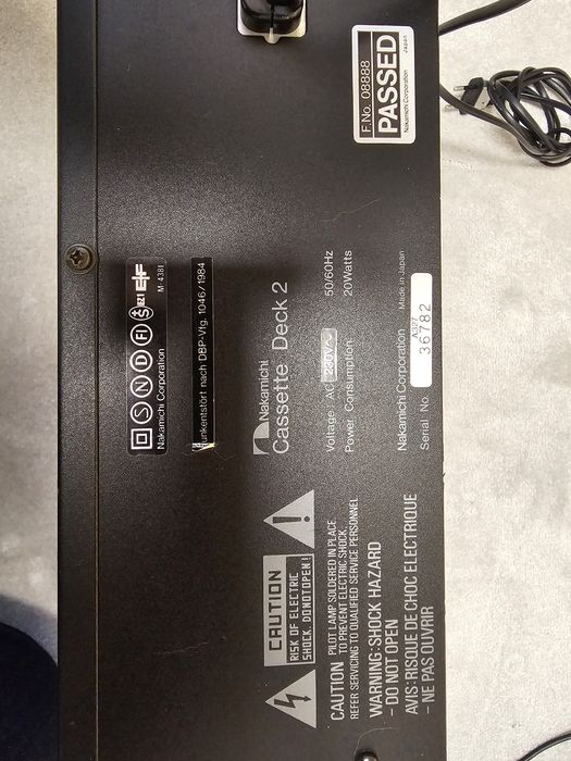 Nakamichi Cassette Deck 2