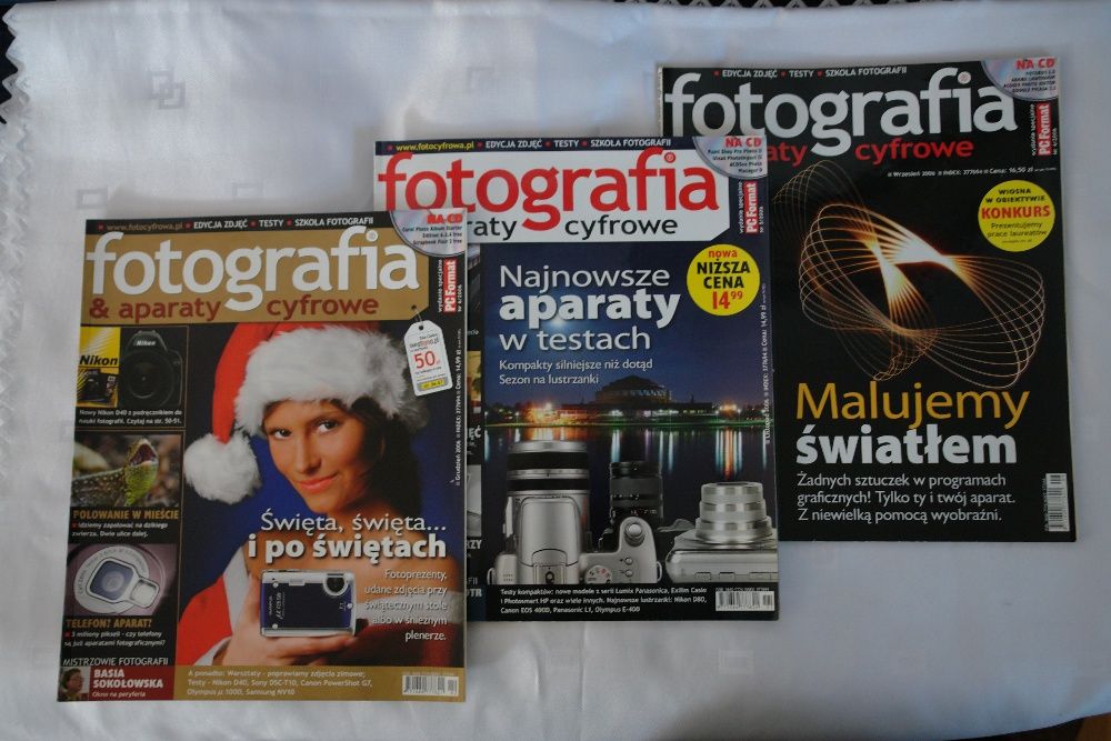 Czasopismo - Fotografia & Aparaty Cyfrowe - 3 sztuki