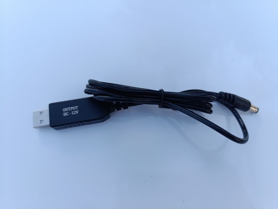 Кабель для роутера USB DC 5.5 12V 1А