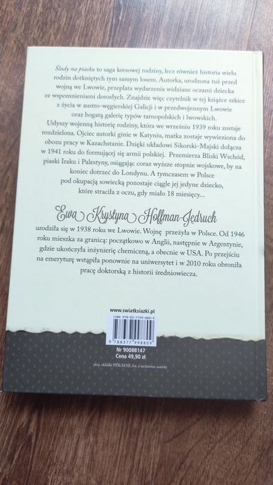 Ślady na piasku Ewa Krystyna Hoffman - Jędruch