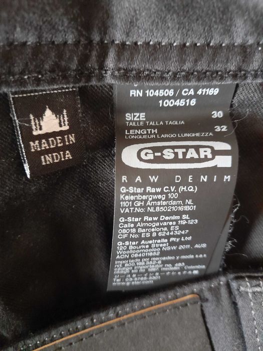 Джинси бавовна жіночі  W30 L32 G-Star RAW Lynn Skinny COJ WMN