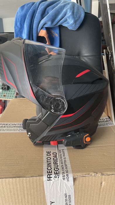 Capacete Z1R intercomicador