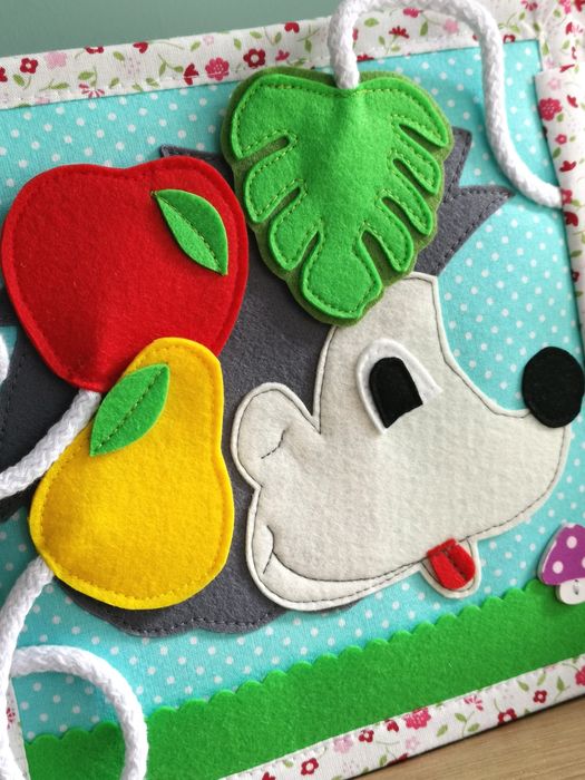 Książeczka sensoryczno edukacyjna