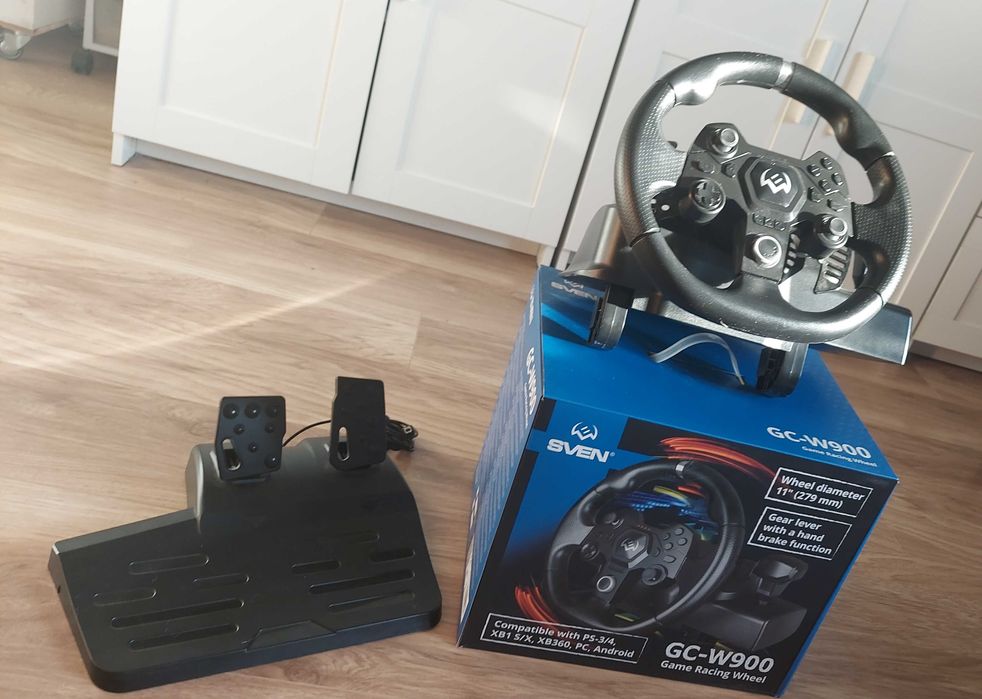 Kierownica , pedały XB1 S/X, XB 360, PC, Android