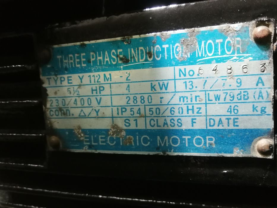 Compressor rubete 290 litros