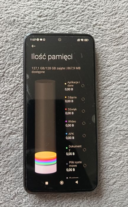 Redmi Note 10S – bardzo dobry stan, 3 etui, pudełko