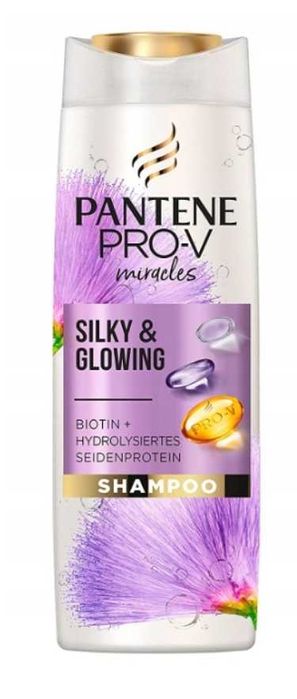 Pantene. Silky & Glowing, Szampon do włosów 250ml
