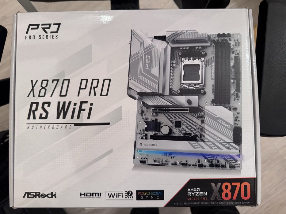 Материнська плата ASRock X870 Pro RS Wi-Fi (на гарантії)