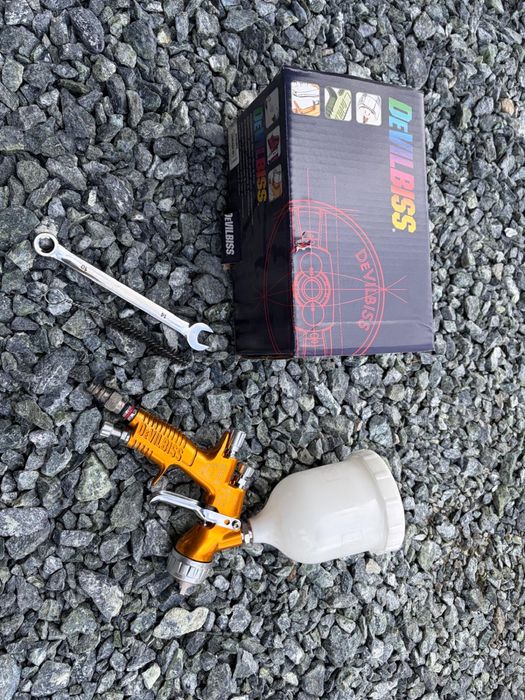 Pistolet lakierniczy Devilbiss GTI PRO LITE  DWIE DYSZE 1.2 i 1.3